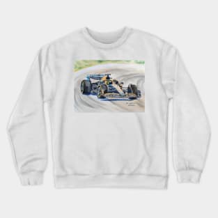 Formula 1 race car illustration Crewneck Sweatshirt